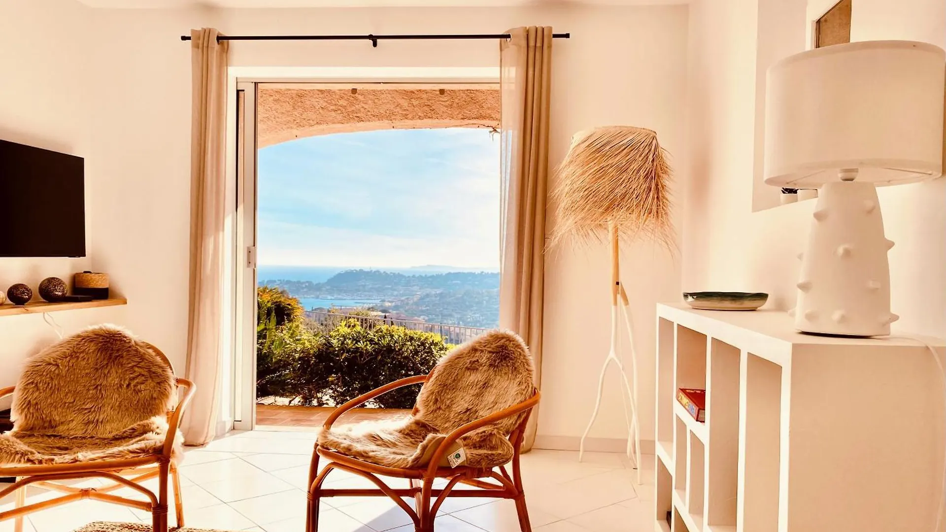 Villa Les Santons Vue Panoramique Mer Golfe De Saint Tropez 4 Etoiles كافالير سور مير