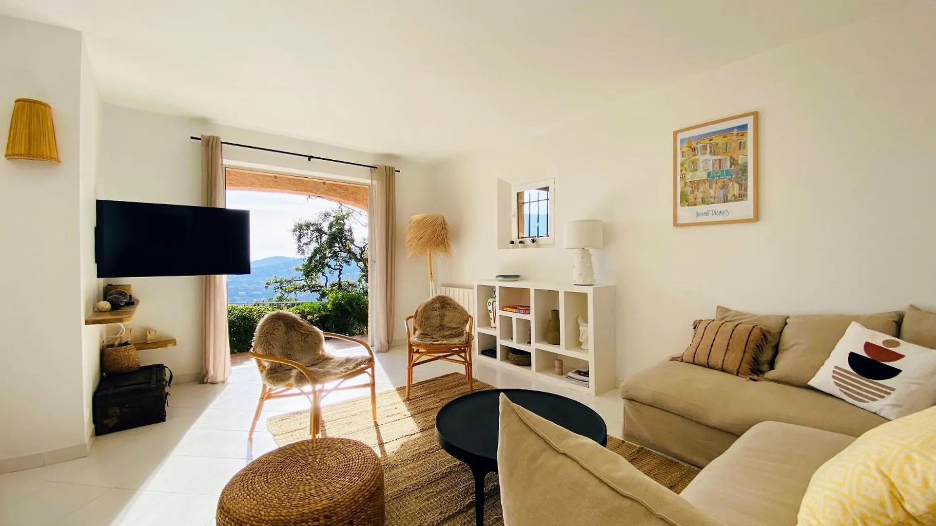 Villa Les Santons Vue Panoramique Mer Golfe De Saint Tropez 4 Etoiles كافالير سور مير